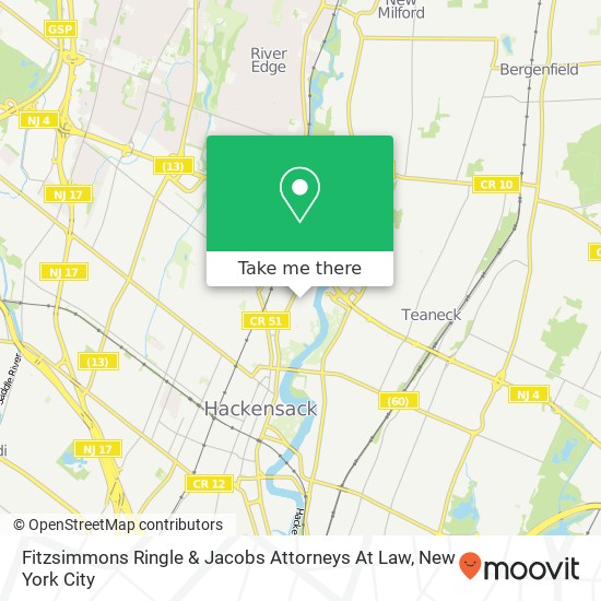 Mapa de Fitzsimmons Ringle & Jacobs Attorneys At Law