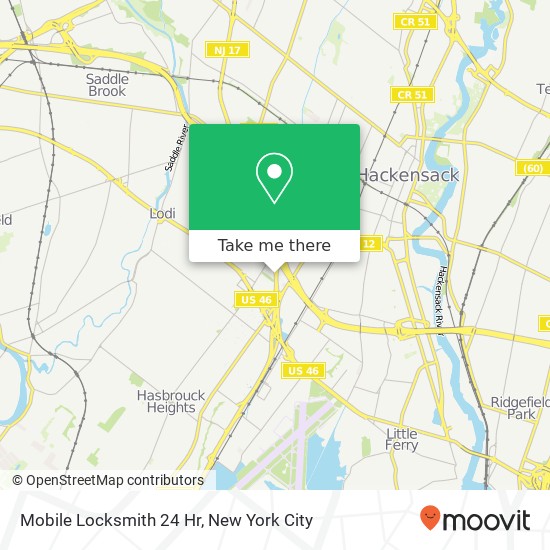 Mobile Locksmith 24 Hr map