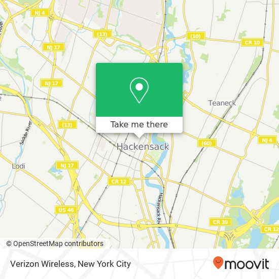 Verizon Wireless map