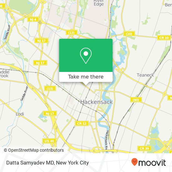 Mapa de Datta Samyadev MD