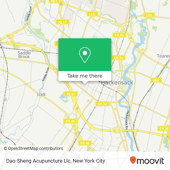 Dao-Sheng Acupuncture Llc map