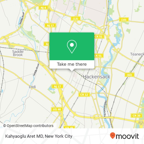Kahyaoglu Aret MD map