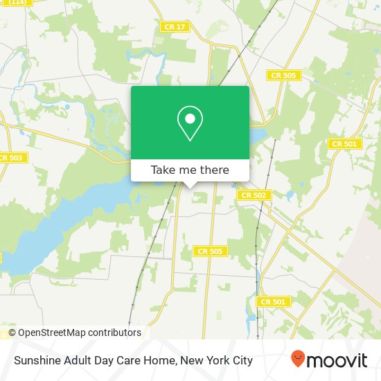 Sunshine Adult Day Care Home map