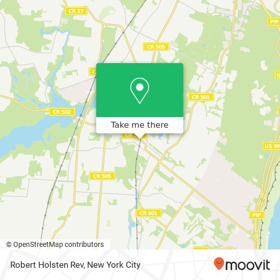 Robert Holsten Rev map
