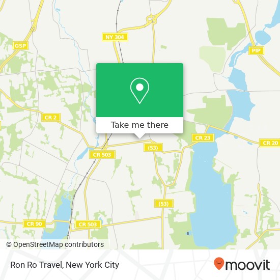 Mapa de Ron Ro Travel