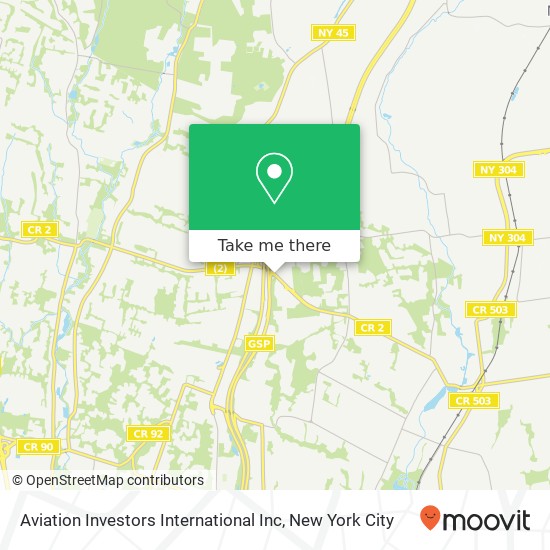 Aviation Investors International Inc map