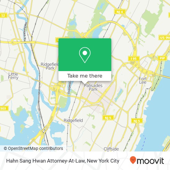 Hahn Sang Hwan Attorney-At-Law map