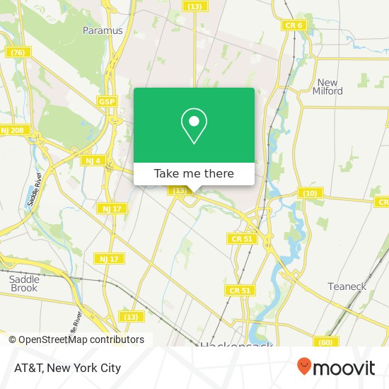 AT&T map