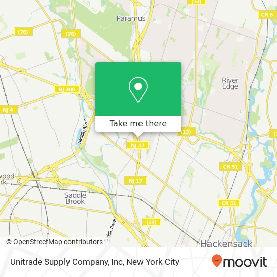 Unitrade Supply Company, Inc map