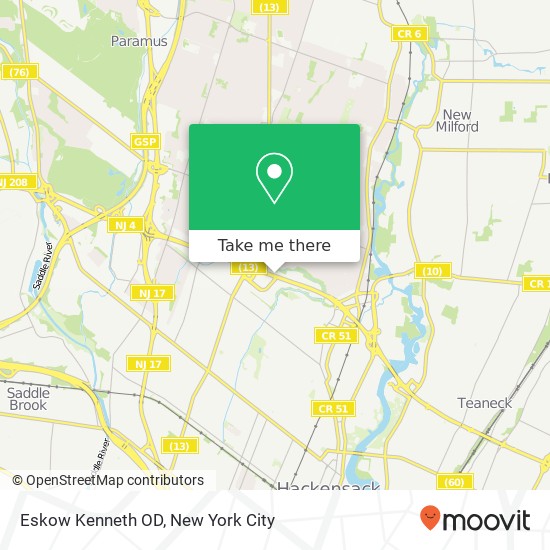 Eskow Kenneth OD map