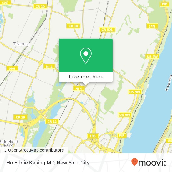 Mapa de Ho Eddie Kasing MD