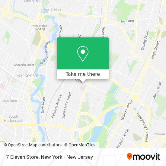 Mapa de 7 Eleven Store