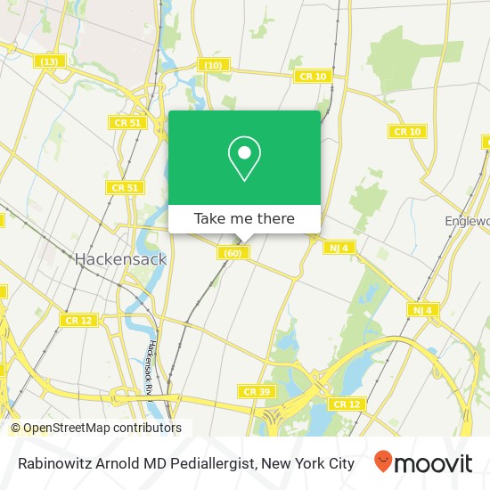 Rabinowitz Arnold MD Pediallergist map