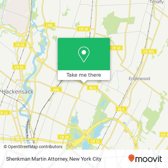 Mapa de Shenkman Martin Attorney