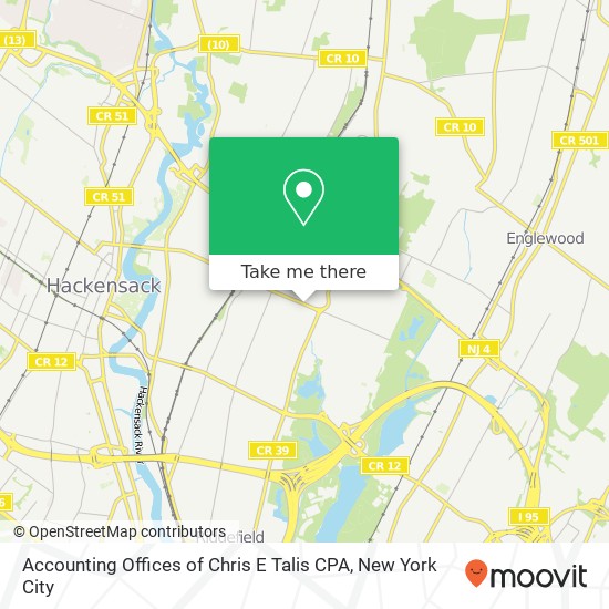 Accounting Offices of Chris E Talis CPA map