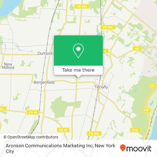 Mapa de Aronson Communications Marketing Inc