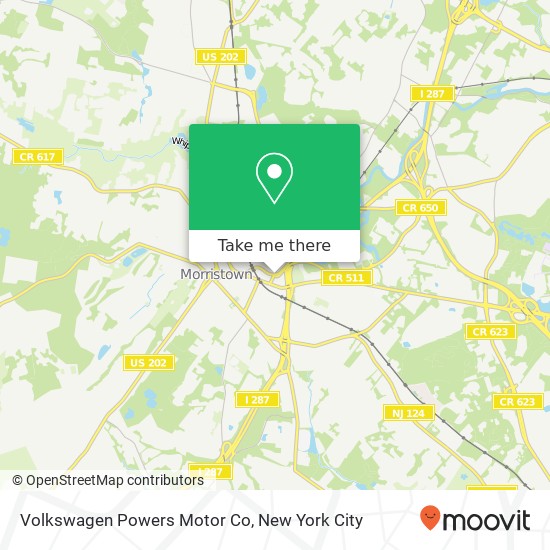 Mapa de Volkswagen Powers Motor Co