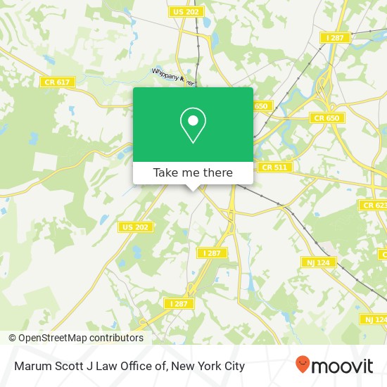 Mapa de Marum Scott J Law Office of