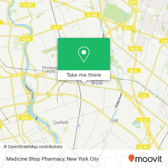 Mapa de Medicine Shop Pharmacy