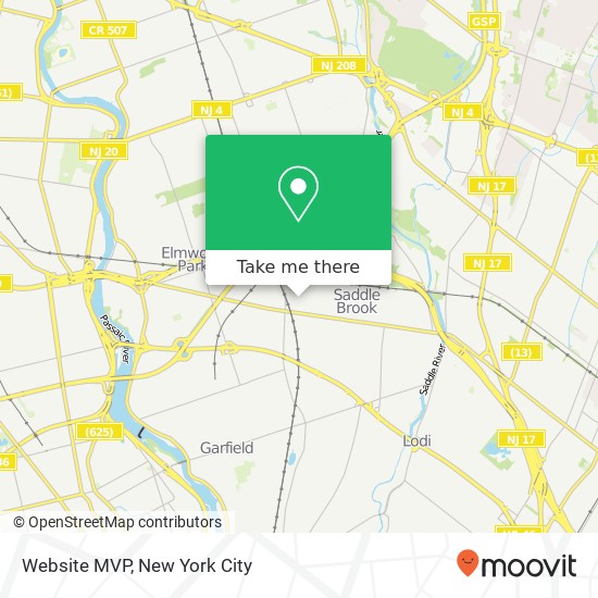Website MVP map