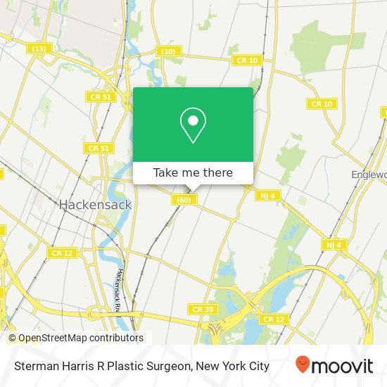 Sterman Harris R Plastic Surgeon map