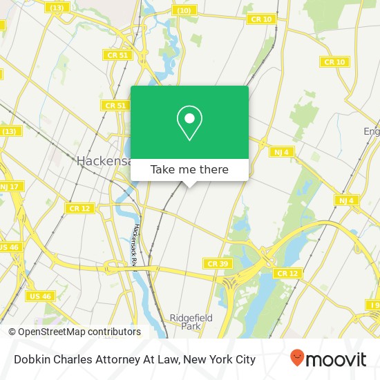 Dobkin Charles Attorney At Law map