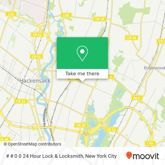 # # 0 0 24 Hour Lock & Locksmith map