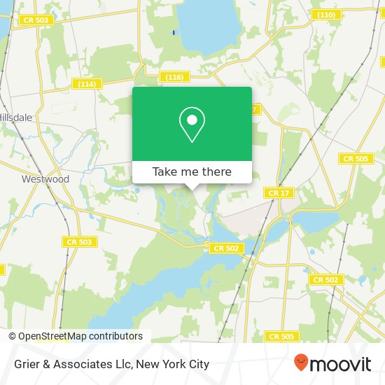 Grier & Associates Llc map