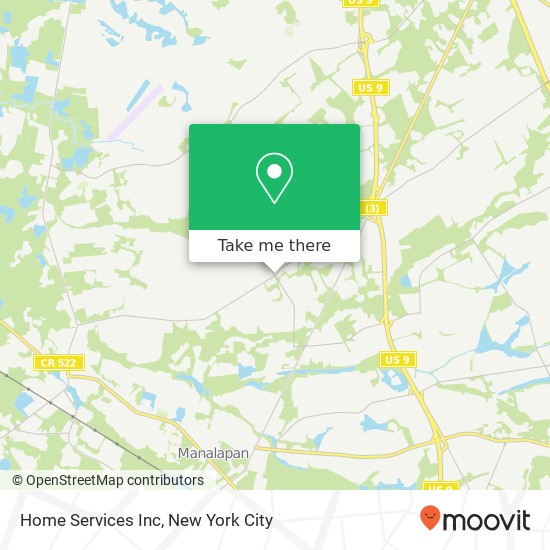 Home Services Inc map