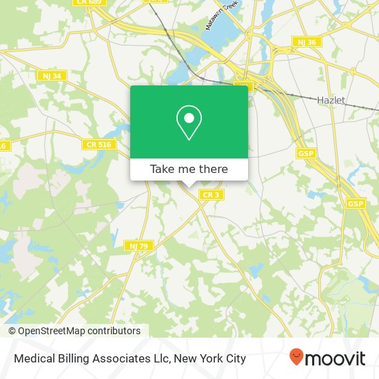 Medical Billing Associates Llc map