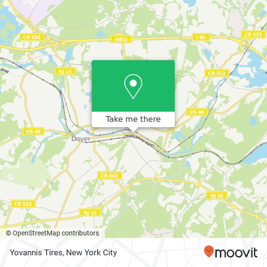 Yovannis Tires map