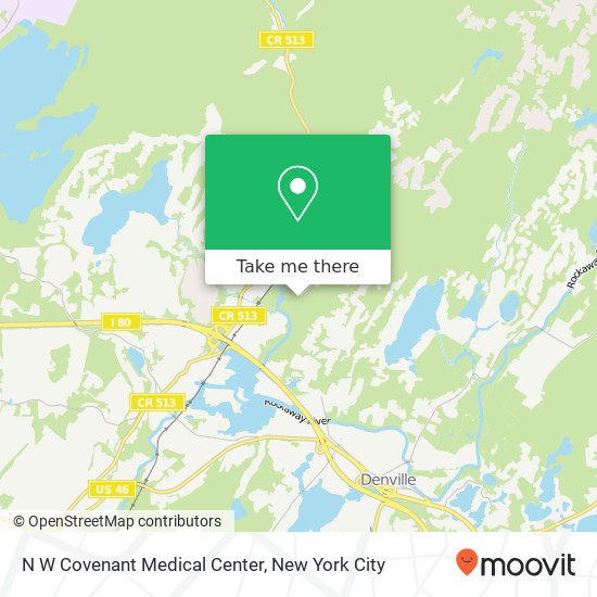 N W Covenant Medical Center map