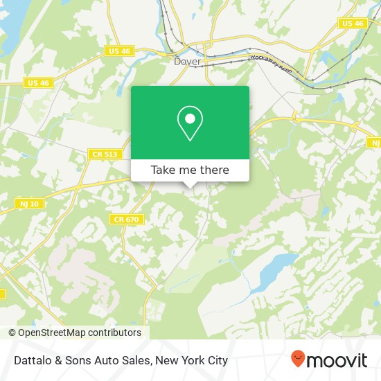 Dattalo & Sons Auto Sales map