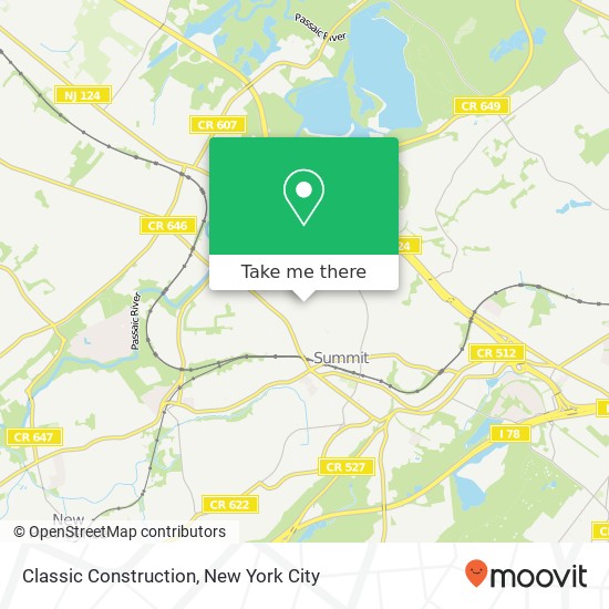 Classic Construction map