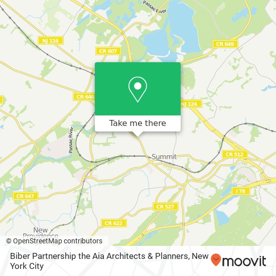 Mapa de Biber Partnership the Aia Architects & Planners