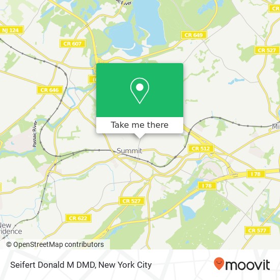 Seifert Donald M DMD map