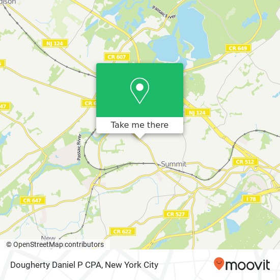 Dougherty Daniel P CPA map