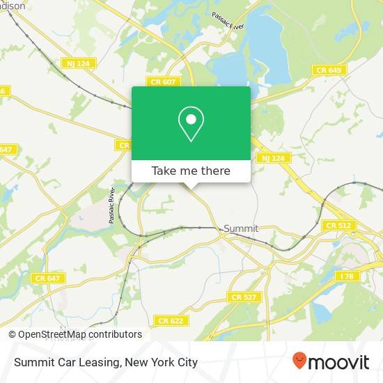 Mapa de Summit Car Leasing