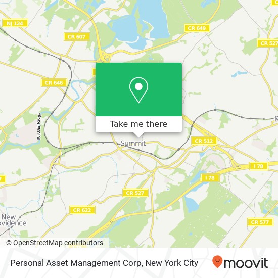 Personal Asset Management Corp map