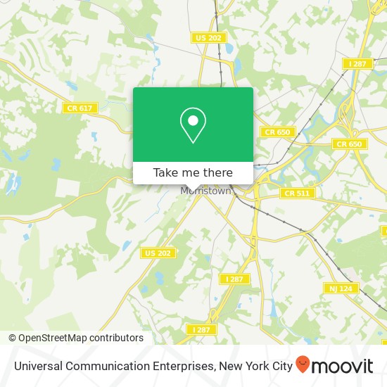 Mapa de Universal Communication Enterprises