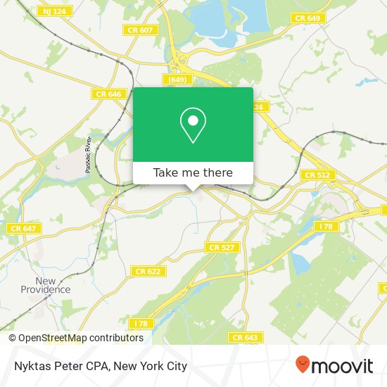 Nyktas Peter CPA map