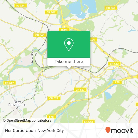 Ncr Corporation map