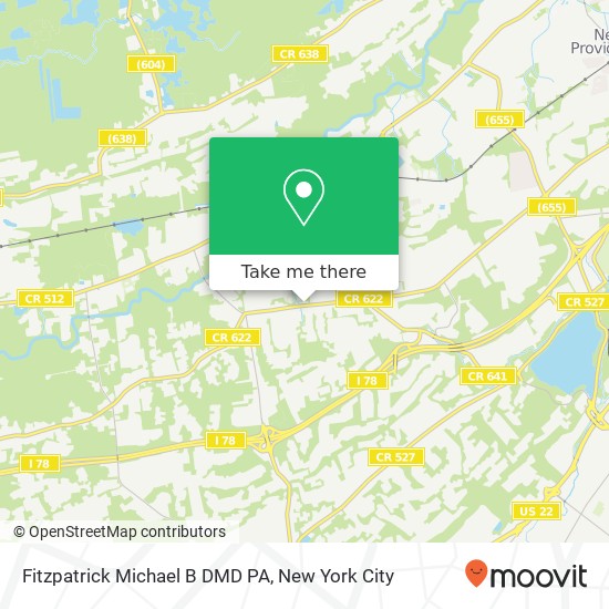 Mapa de Fitzpatrick Michael B DMD PA