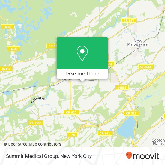 Summit Medical Group map