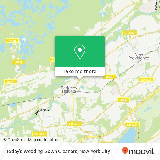 Today's Wedding Gown Cleaners map