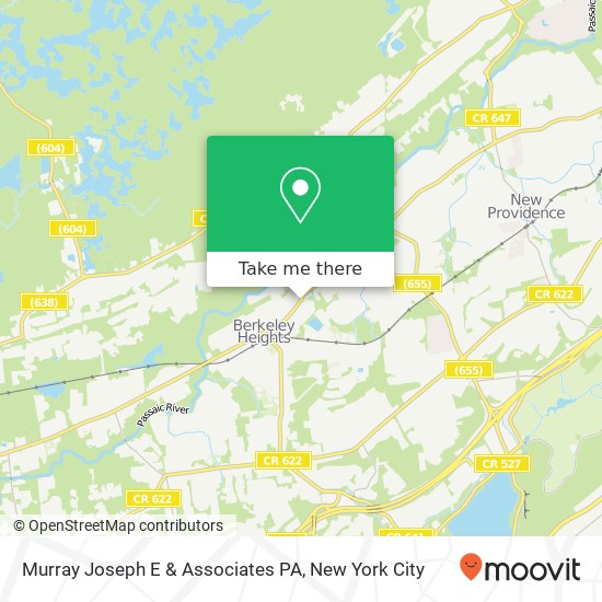 Mapa de Murray Joseph E & Associates PA