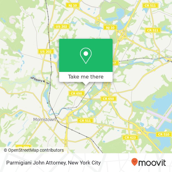 Mapa de Parmigiani John Attorney