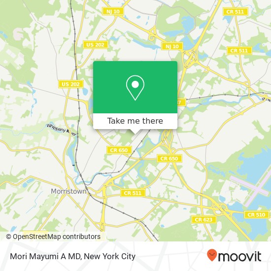 Mapa de Mori Mayumi A MD