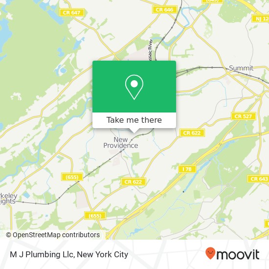 Mapa de M J Plumbing Llc