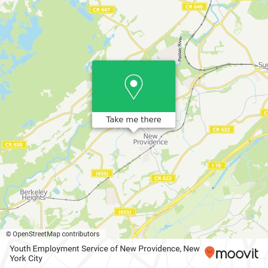 Mapa de Youth Employment Service of New Providence